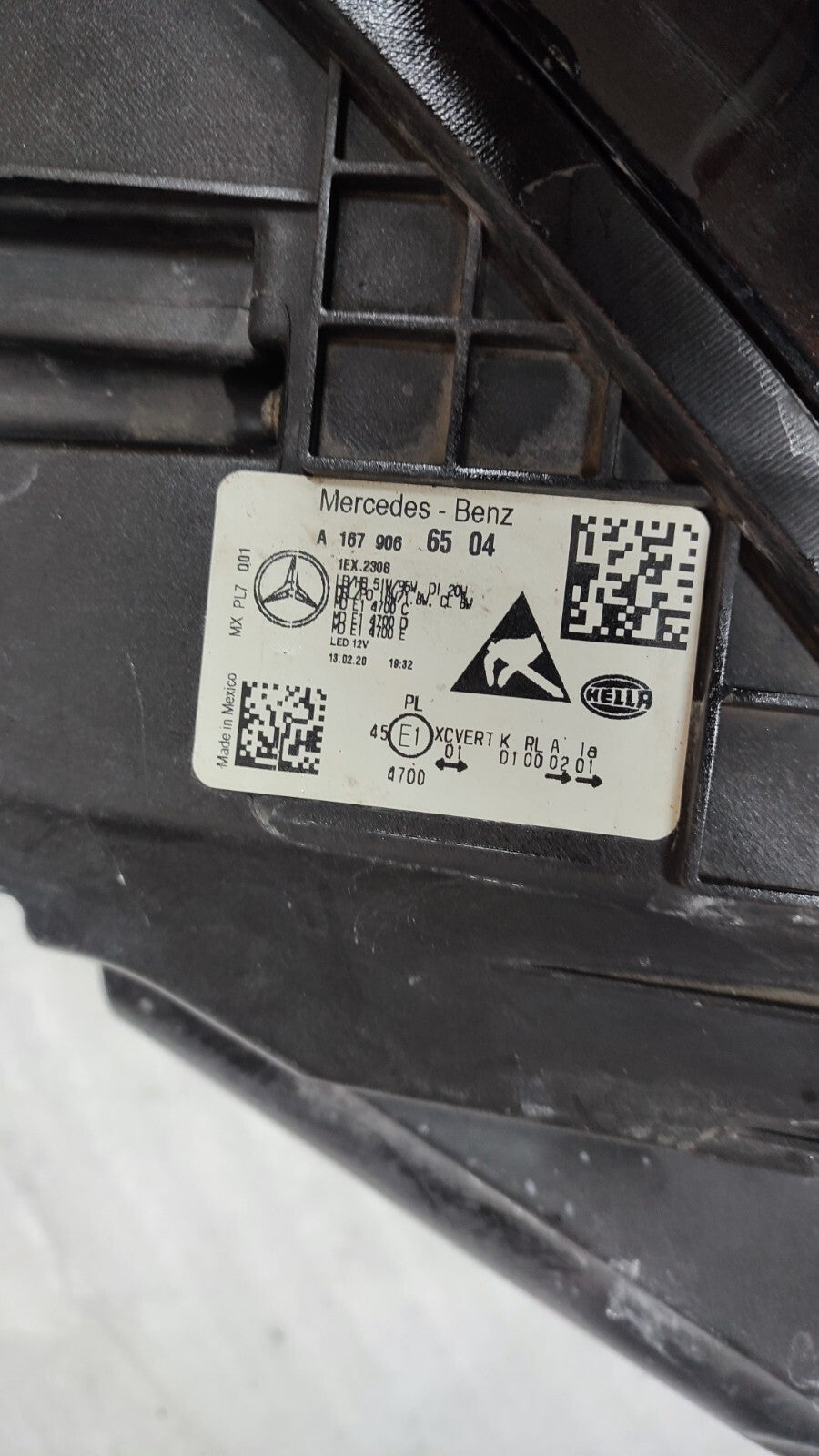 MERCEDES GLE W167 2019 - On Multi beam ￼Headlight Left Side A1679066504 m88