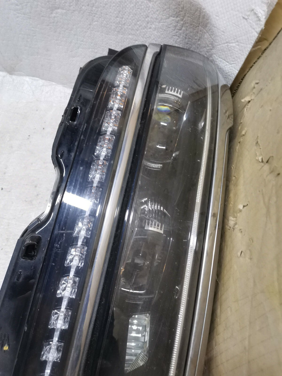 VOLKSWAGEN TIGUAN HEADLIGHT 2016-2020 DRIVER SIDE LED RHD 5NC941082A vwtg53