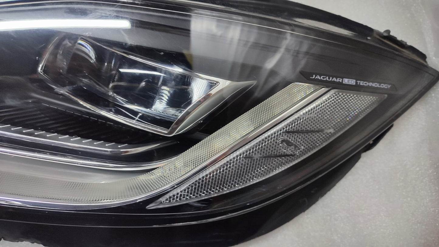 JAGUAR I PACE X590 PASSENGER SIDE LED HEADLIGHT J9D3-13W030-DC  jlr61