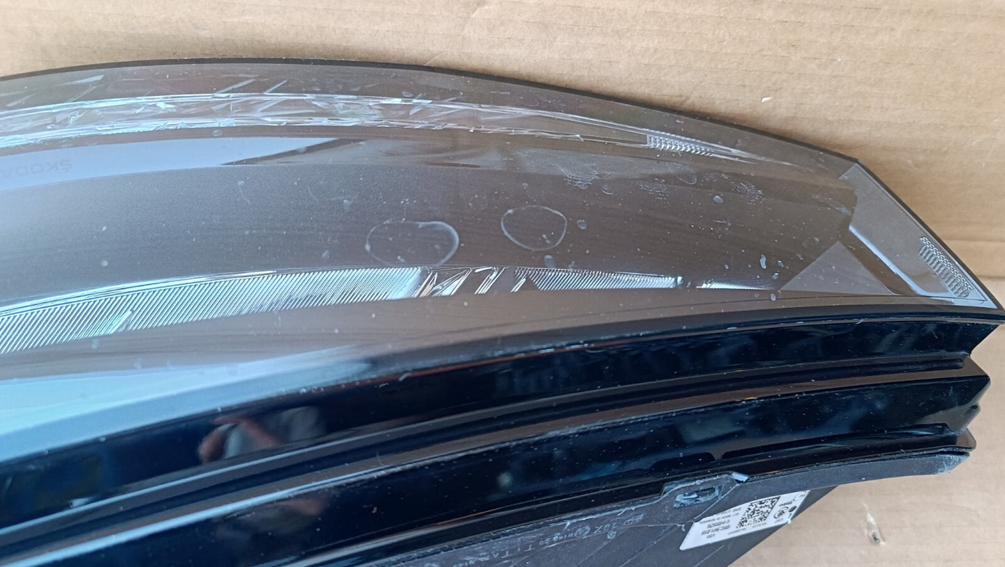 Skoda Fabia Mk4 5 Door 2025+ Headlight passenger Side SK100