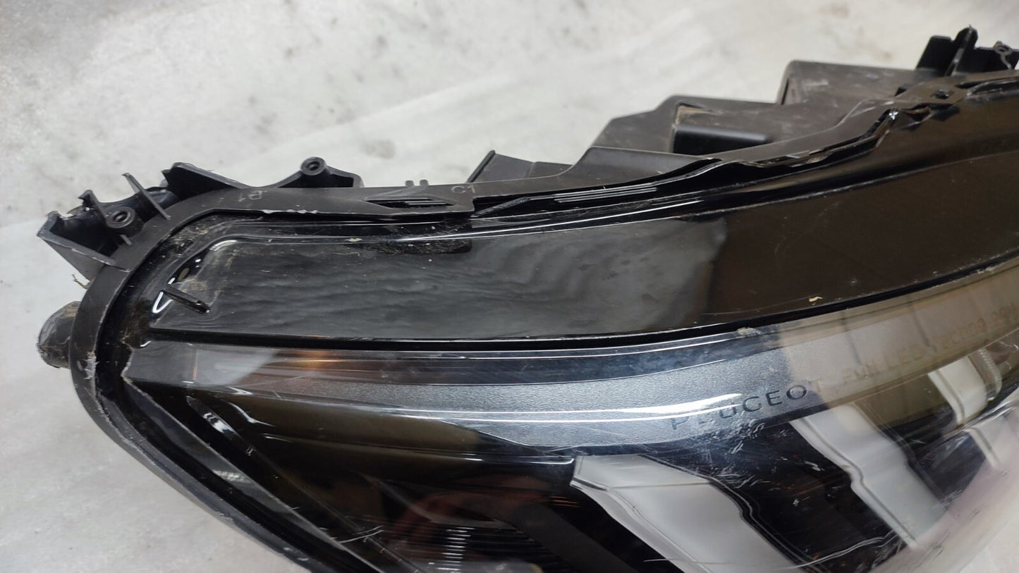 PEUGEOT 208 2019-2023 DRIVER SIDE LED HEADLIGHT GENUINE 9850177580 PSA63