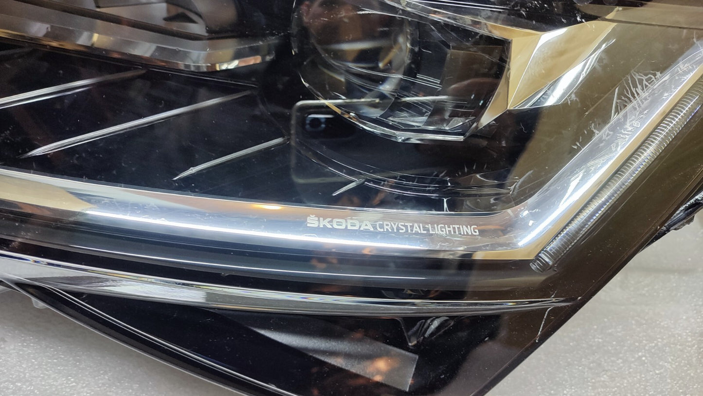 SKODA SUPERB LED HEADLAMP LEFT  FACELIFT MK3  2019-2023 3V2941015D sk93