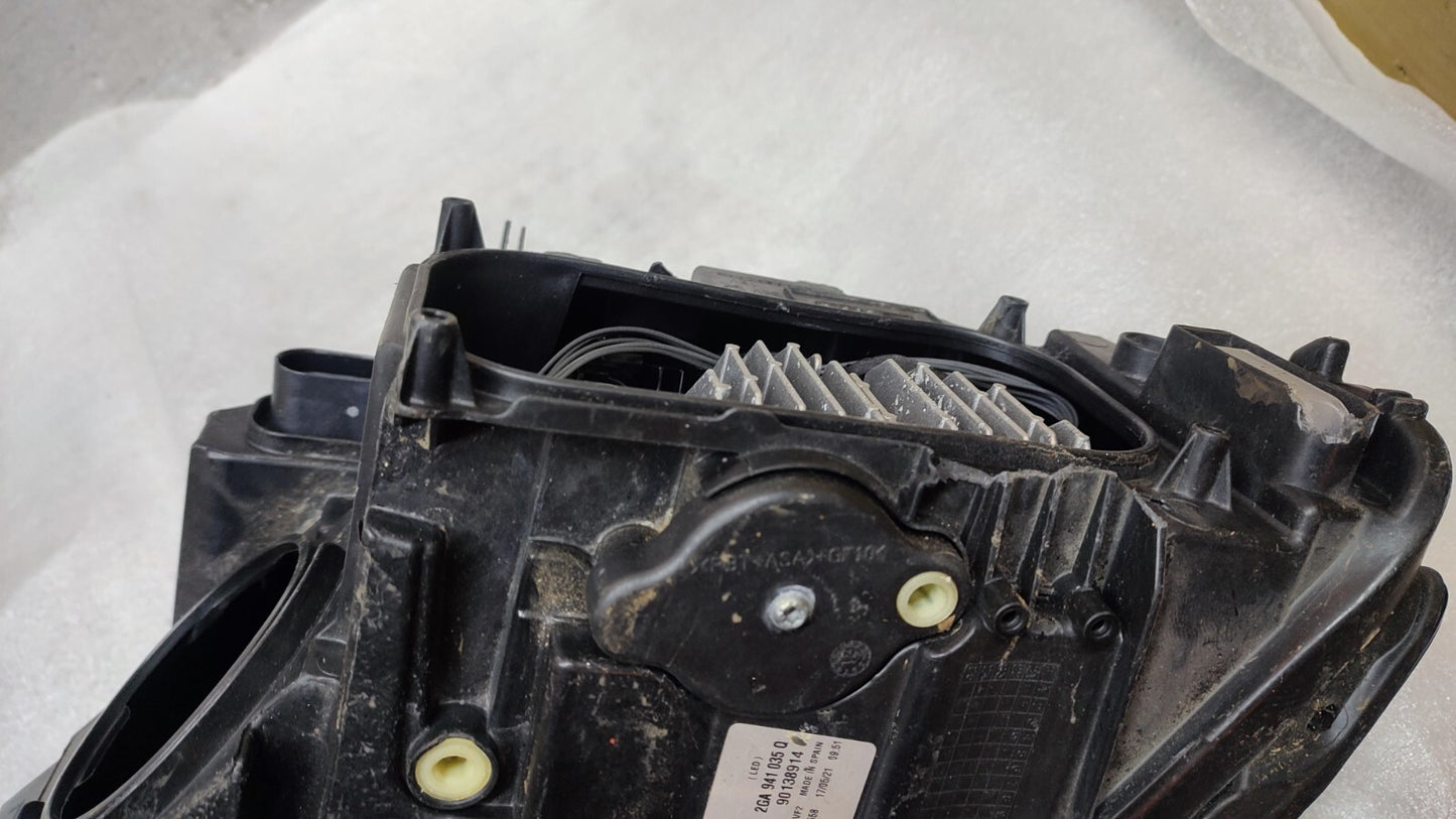 VOLKSWAGEN T-ROC R LINE N/S PASSENGER SIDE FULL LED HEADLIGHT 2GA941035Q vw143