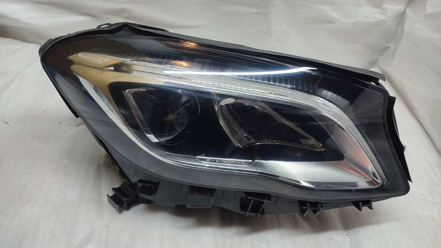 MERCEDES BENZ GLA FRONT RIGHT LED HEADLIGHT GENUINE 17-20 A1569067200 m156101