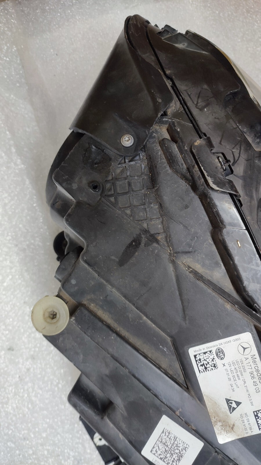 MERCEDES-BENZ W177 A-CLASS PASSENGER SIDE HEADLIGHT A1779064903 2018-2022 m92