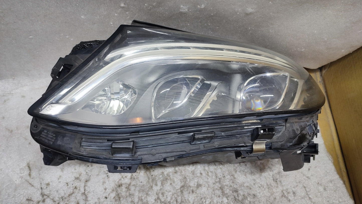 MERCEDES GLE W166 Passenger Side LED Intelligent Headlight A1669062303 m68