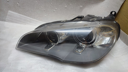 BMW X5 E70 2010 2011 LCI XENON LEFT N/S PASSENGER GENUINE HEADLIGHT 7221893 bm81