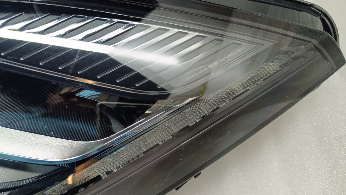 JAGUAR E PACE HEADLIGHT N/S PASSENGER SIDE J9C3 13W030 DC J9C313W030DC jlr66