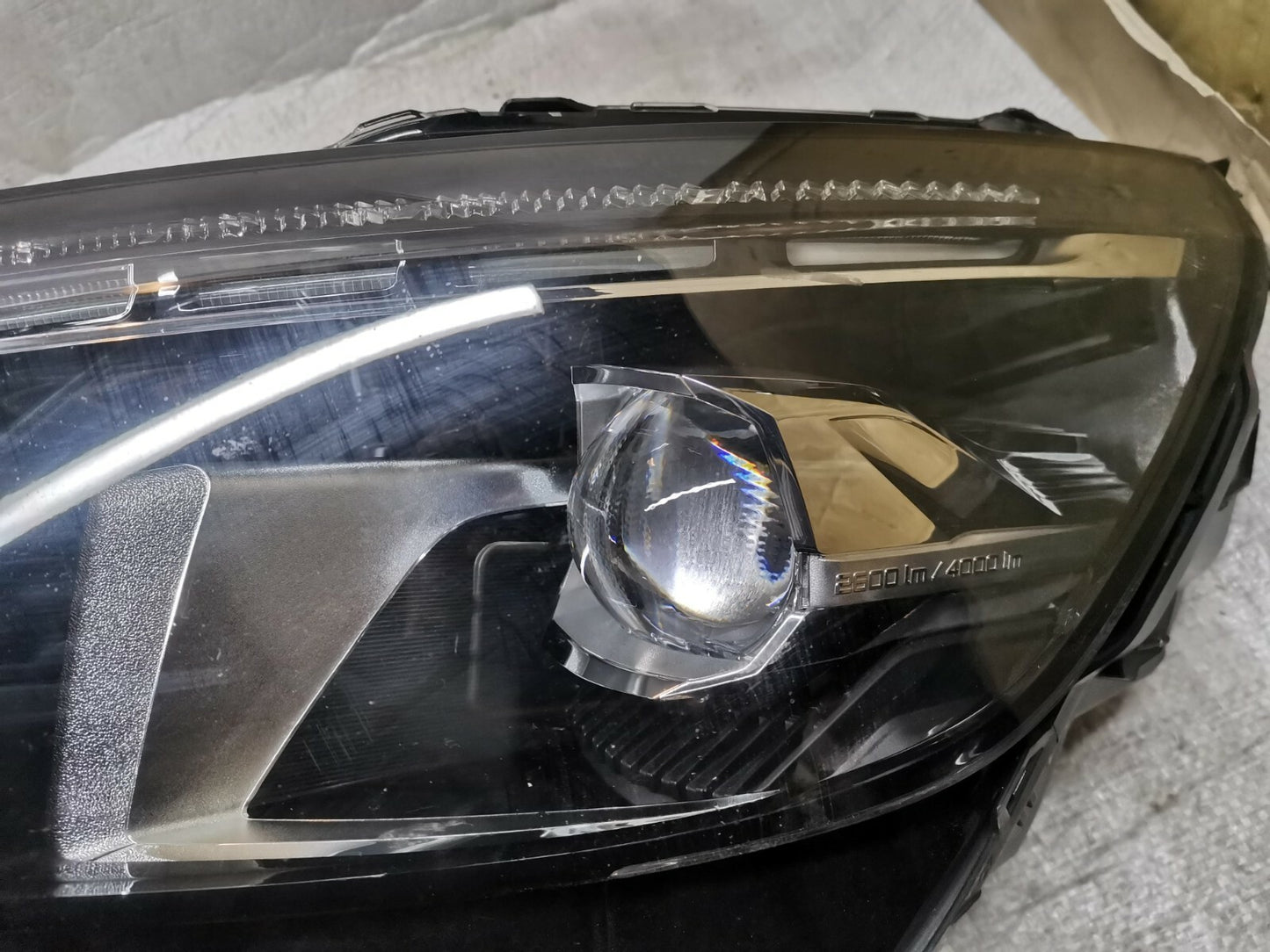 Peugeot 3008 2017-20 Left NEARSIDE headlamp Headlight 89909537 9810478780 psa3