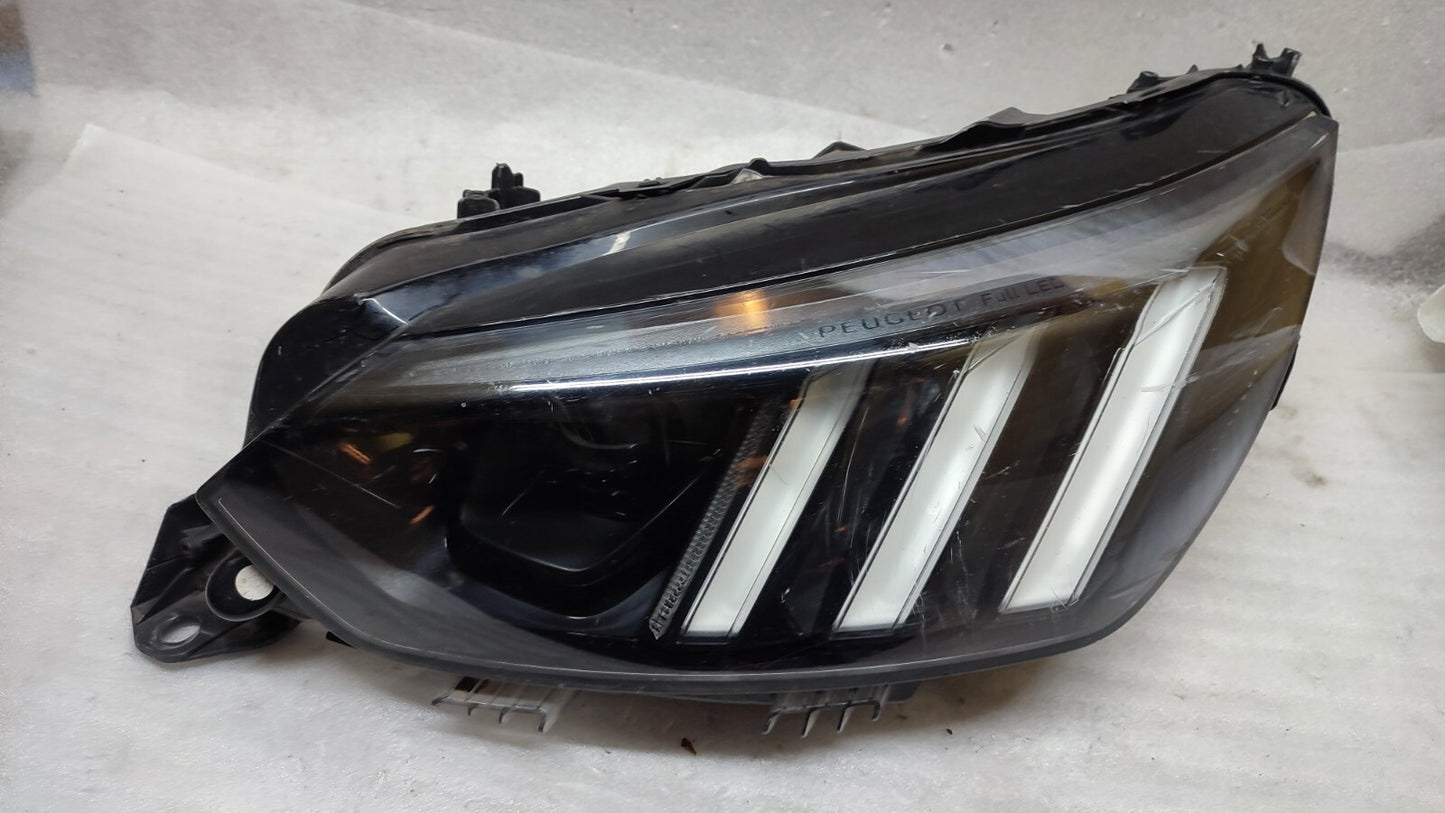 PEUGEOT 208 2020 - 2021 PASSENGER SIDE LED HEADLIGHT 9828333580 psa64