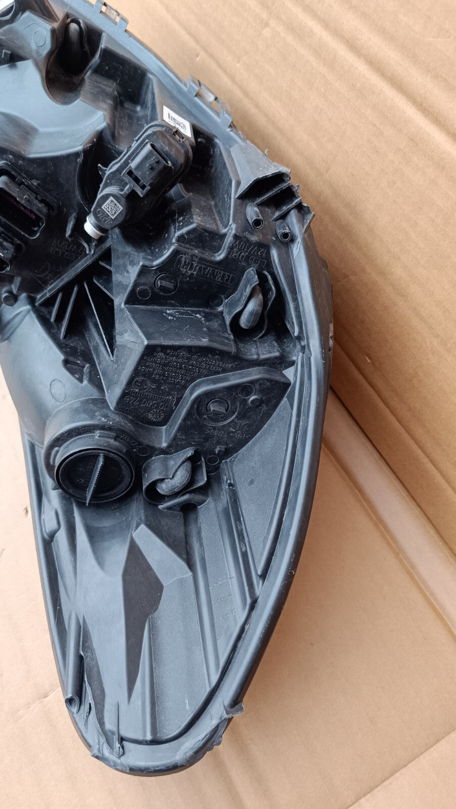 RENAULT CLIO PASSENGER SIDE LEFT LED HEADLIGHT MK4 PURE VISION 2016 2017 ren60