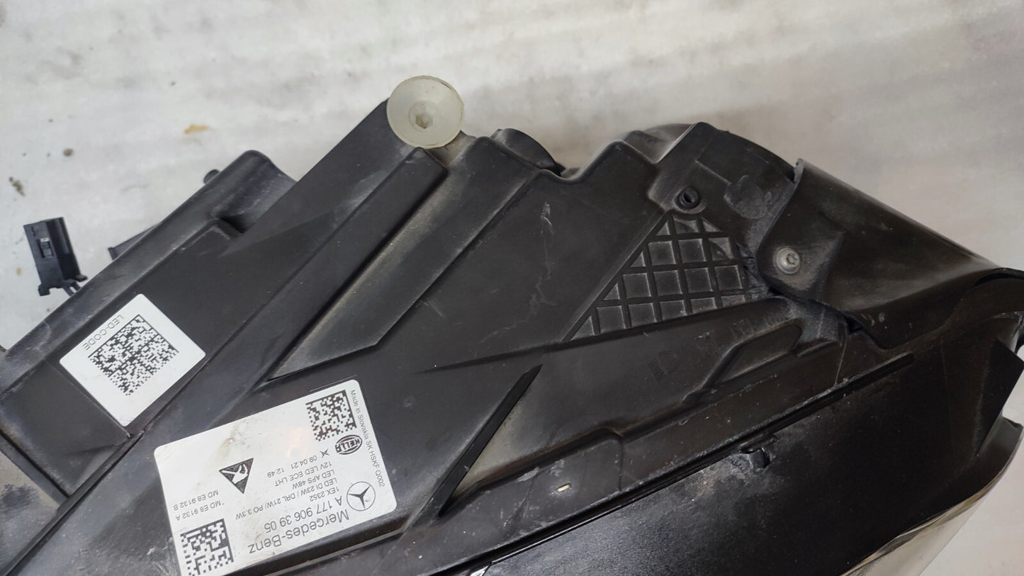 MERCEDES A CLASS W177 2018+ PASSENGERSIDE HEADLIGHT A1779063905 m17760